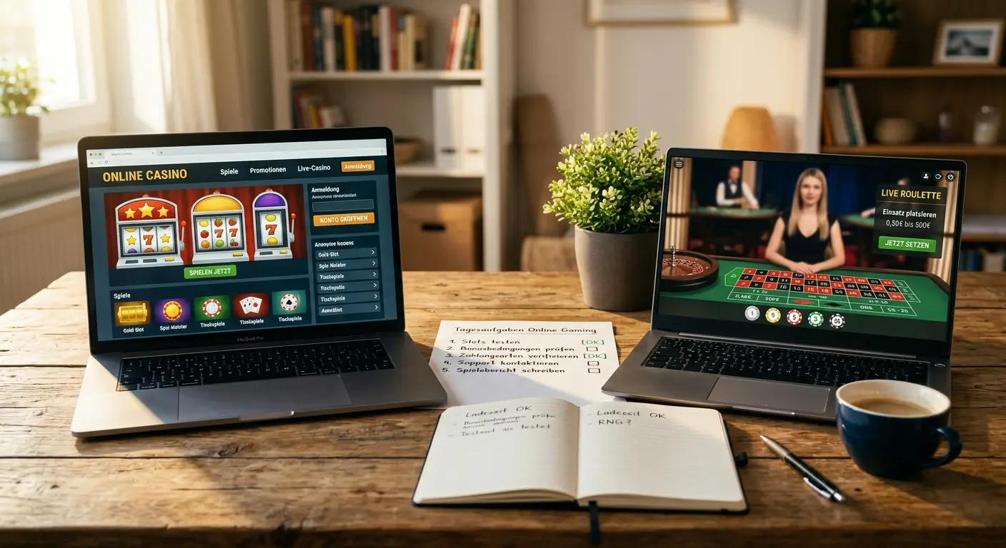 Testszene für die besten Casinos ohne Lizenz 2026 im Vergleich